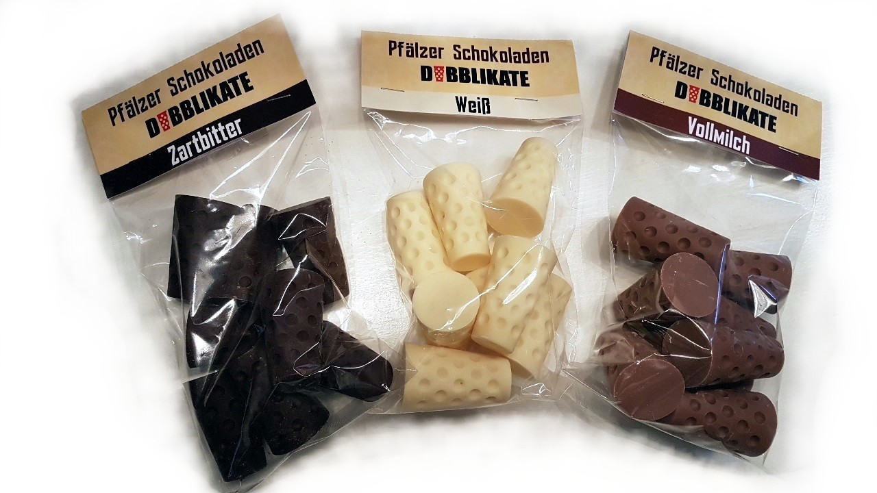 Schoko Dubbe 3 Sorten