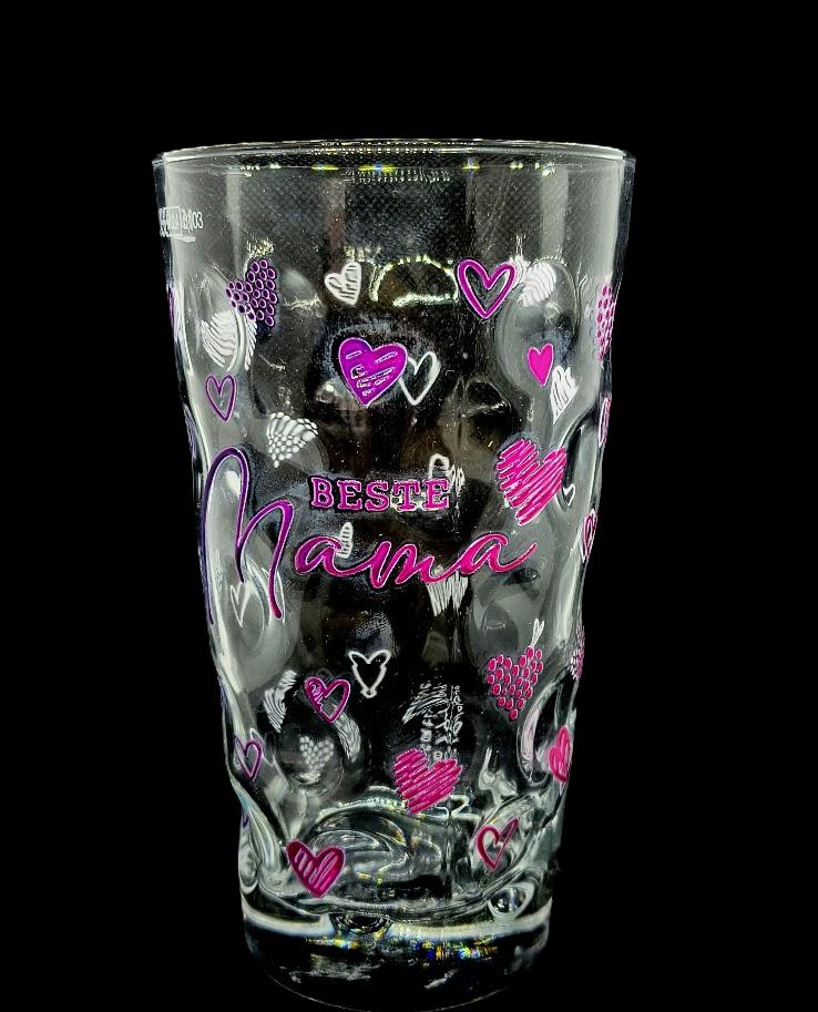 Dubbeglas Beste Mama