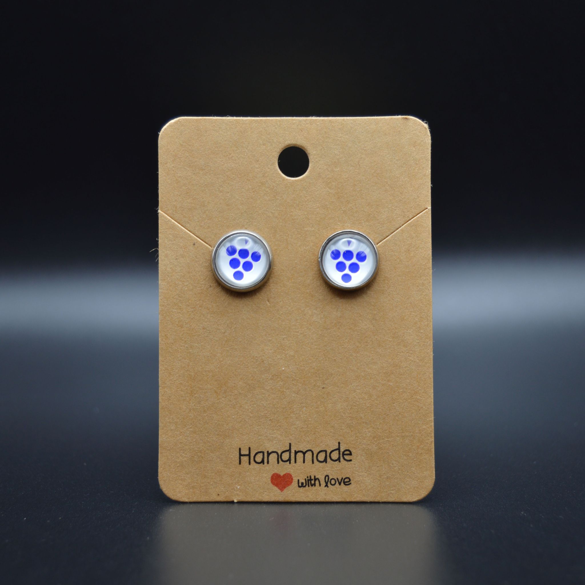 Weintrauben Ohrstecker