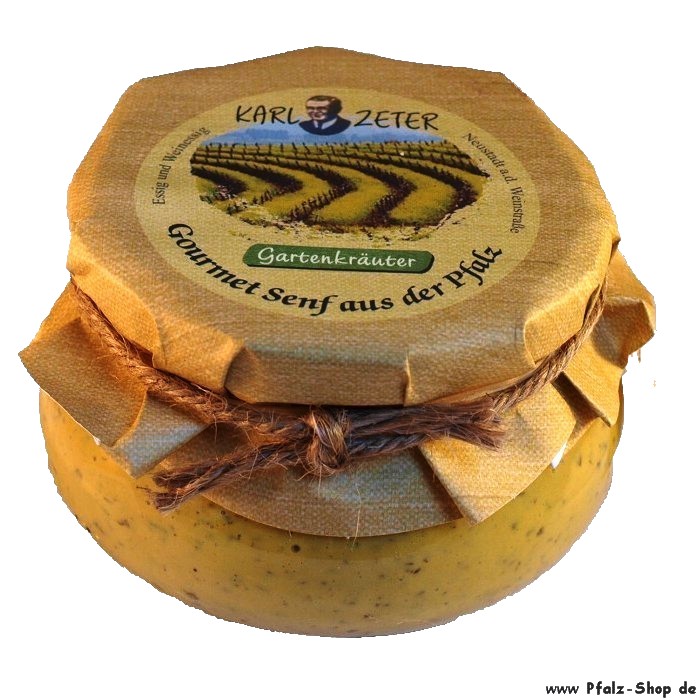 Gourmetsenf mit Gartenkräutern 250ml