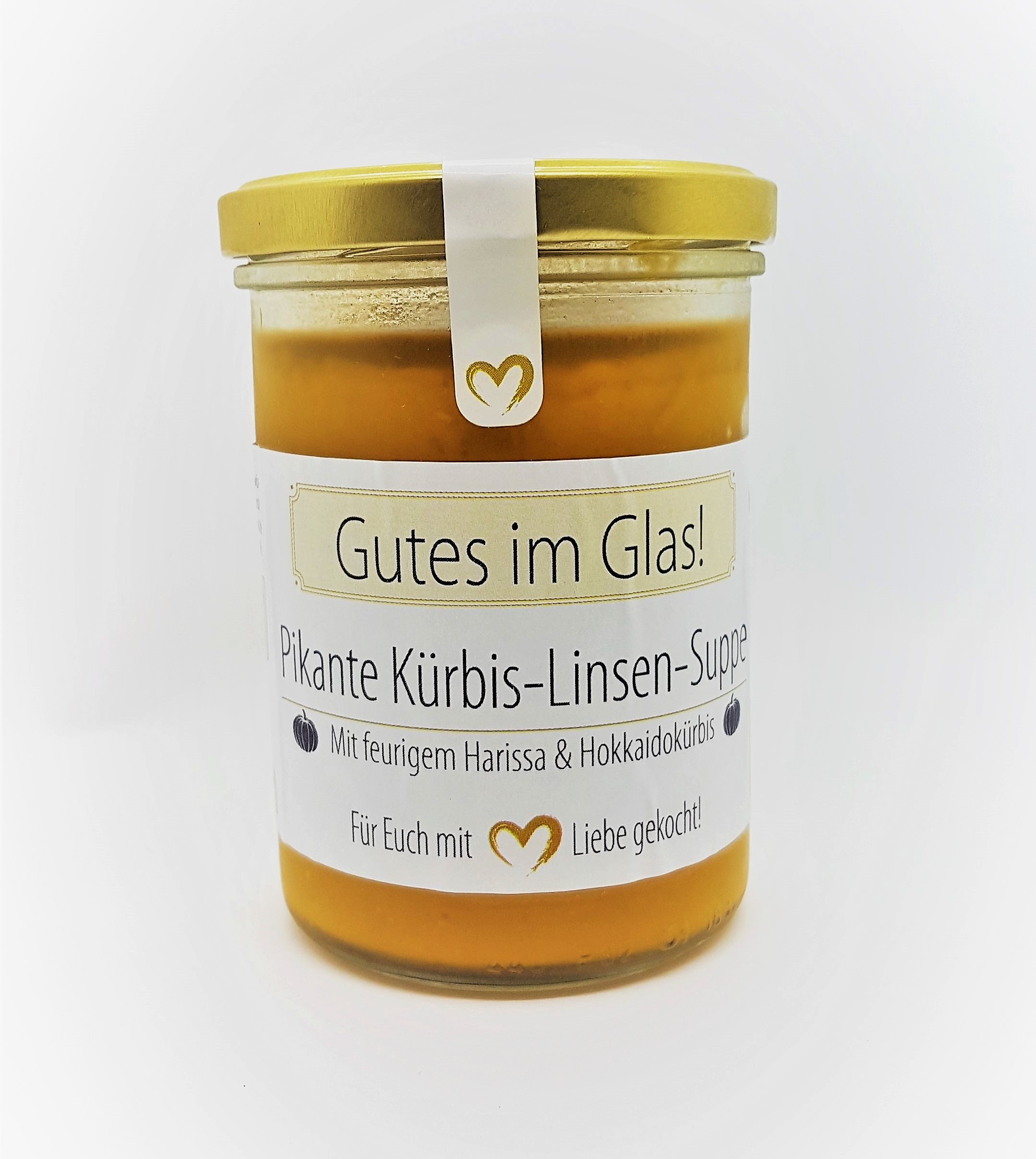 Kürbis-Linsen Suppe -pikant!
