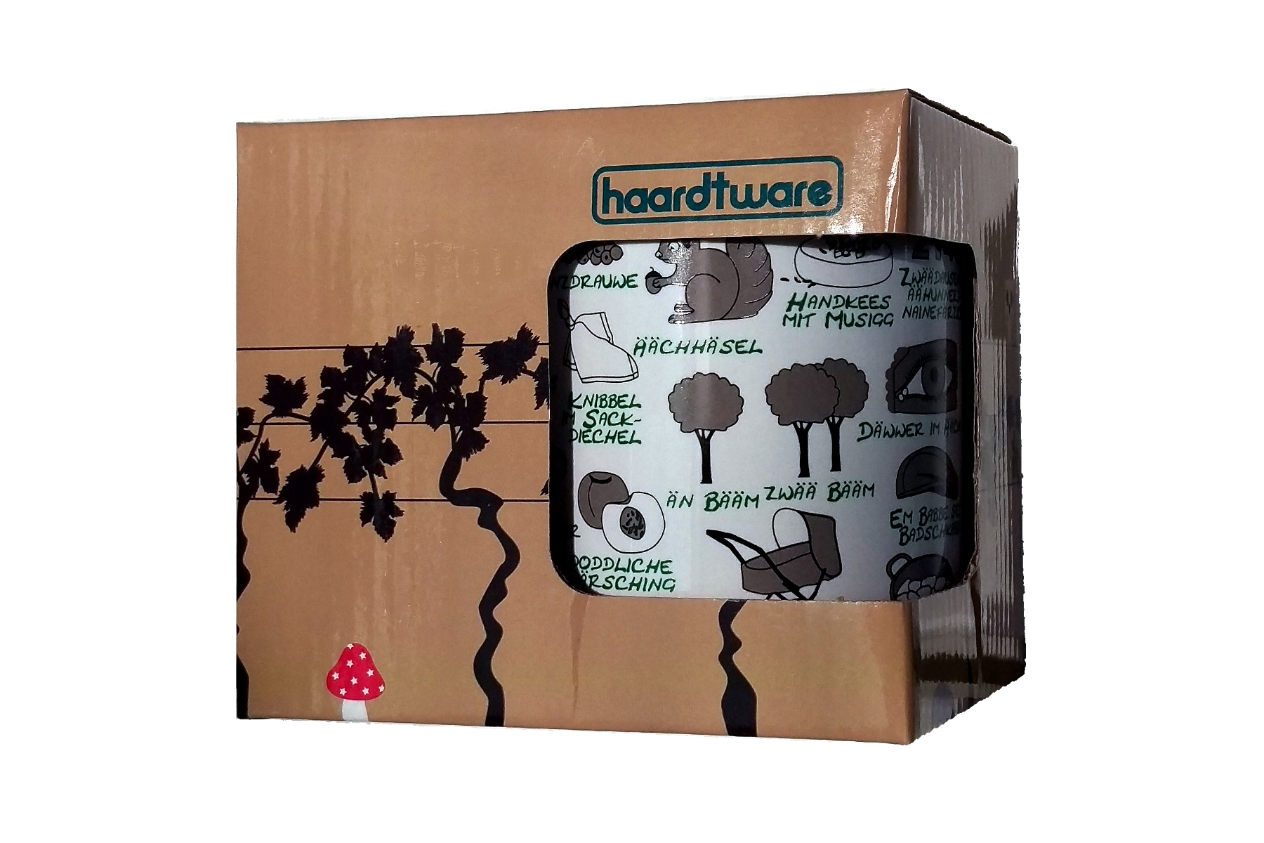 Tasse Pfälzisch für Anfänger grün Lektion 3-4