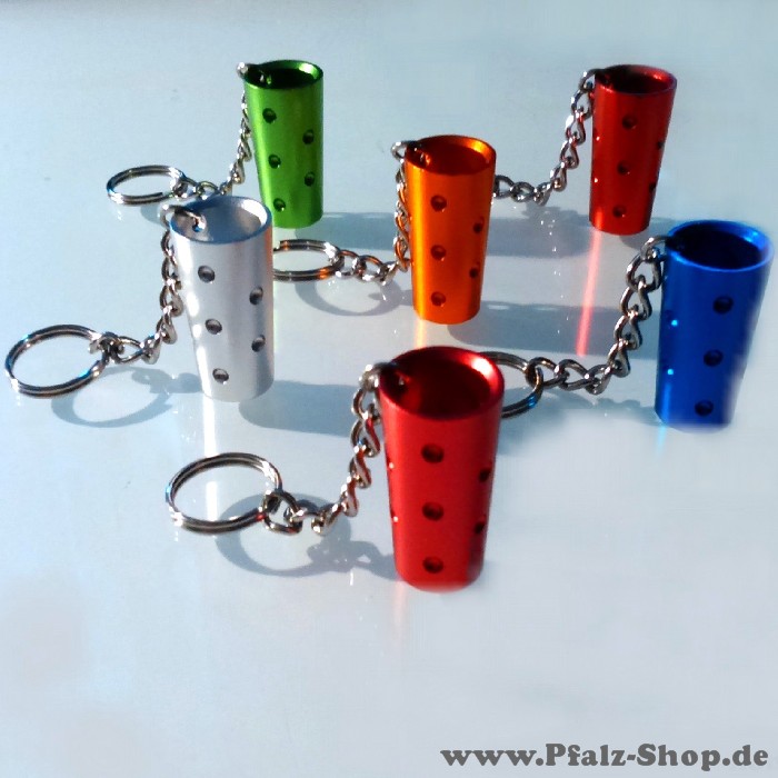 DubbeAnhänger - farbig Alu