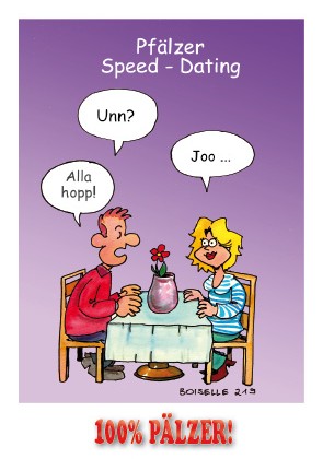 Postkarte Pfälzer Date